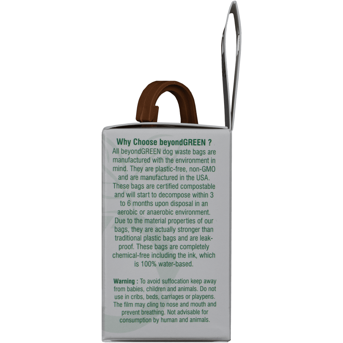beyondGREEN Clip-On Waste Bag Dispenser