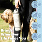 Rubyloo Water Bottle with Detachable Dog Bowl