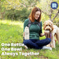 Rubyloo Water Bottle with Detachable Dog Bowl